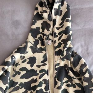 Bape full zip 2003 first camo